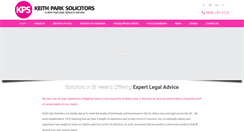 Desktop Screenshot of kpsolicitors.com